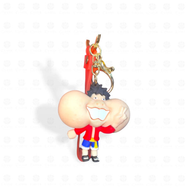 Luffy Funny - One Piece Silicone Keychain