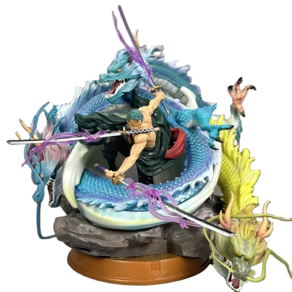 Zoro Three Dragon - 25 CM Anime Figure