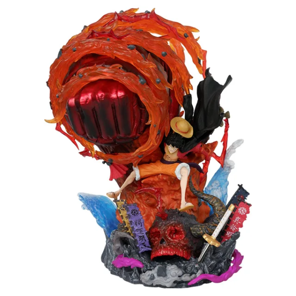 Luffy Red Hawk - 17 Anime Figure