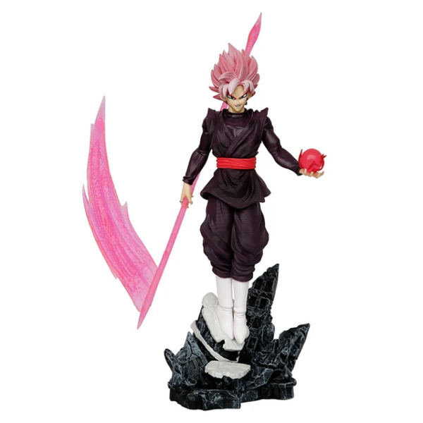 Black Goku Rose Form - 30 Cm Anime Figure