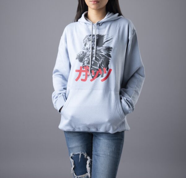 Guts Double Print Columbia Blue Hoodie