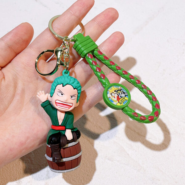 Zoro Silicone Keychain