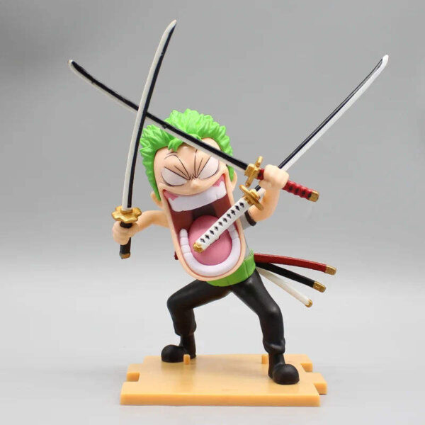 Zoro Funny Reaction 12cm Anime Figure