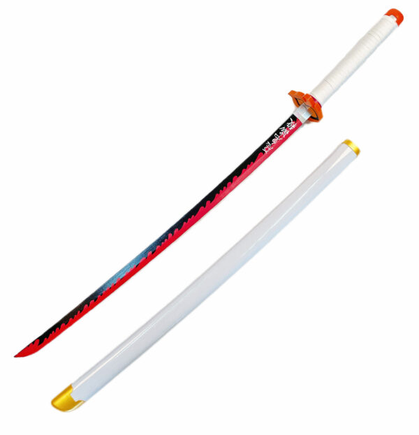 Rengoku 104cm Wooden Sword From Demon Slayer