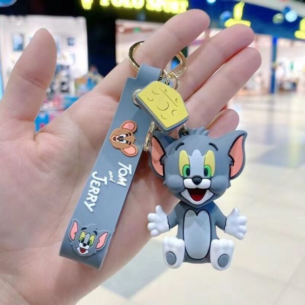 Tom - Tom & Jerry Silicone Keychain