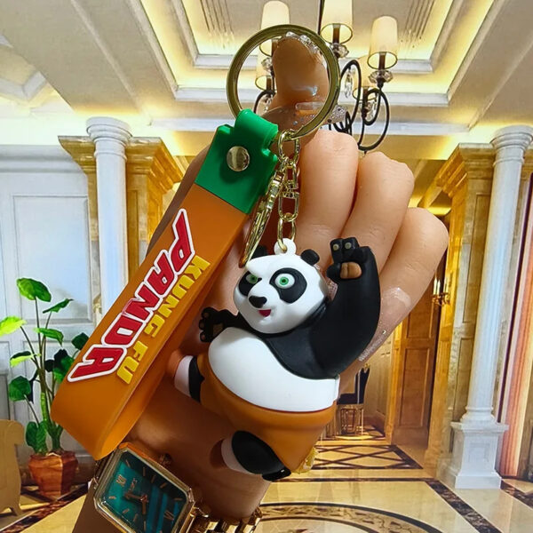Poo - Kung Fu Panda Silicone Keychain
