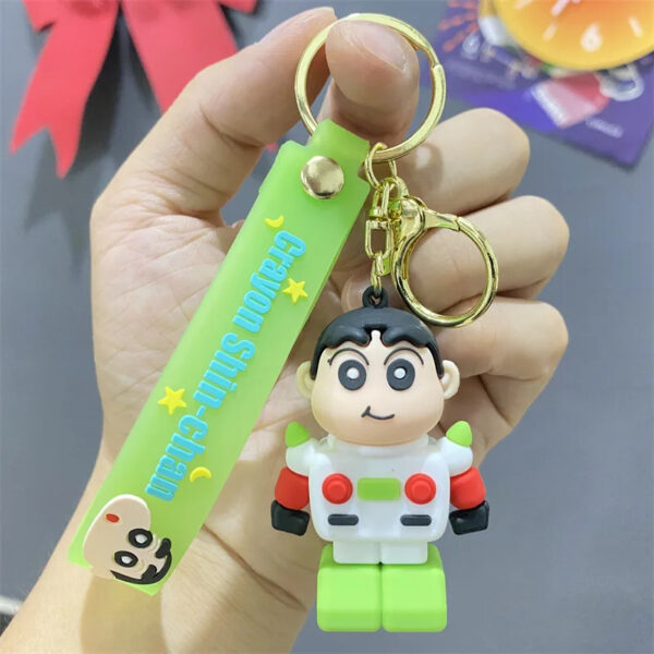 Robot Shinchan - Shinchan Silicone Keychain