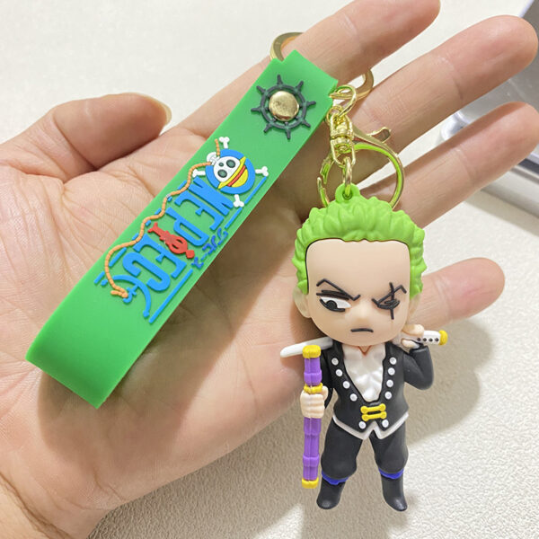 Zoro OP Silicone Keychain