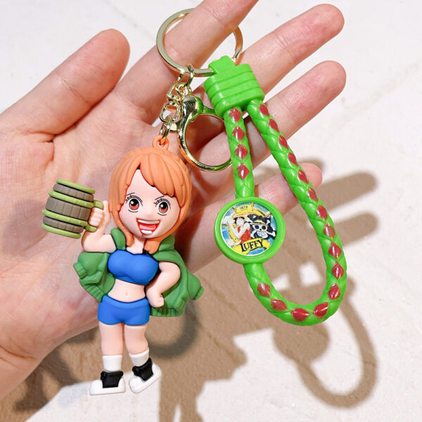 Nami One Piece Silicone Keychain