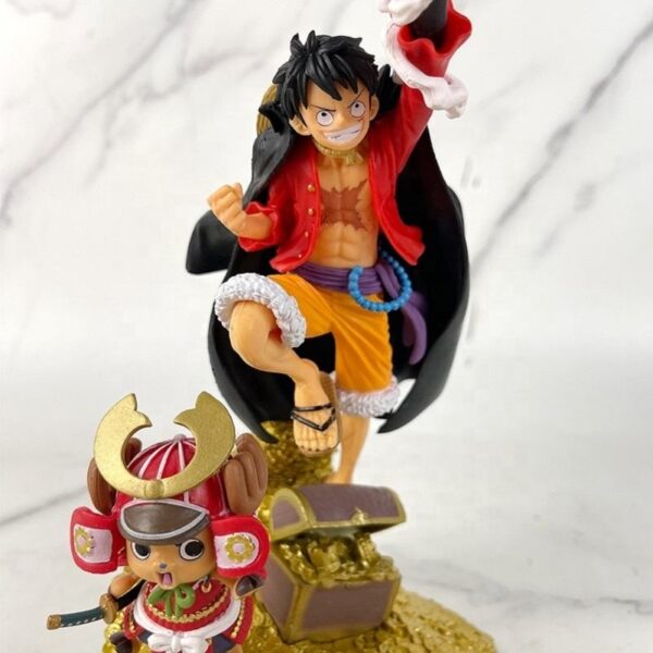 Luffy 15 cm With Chopper Anime Figure