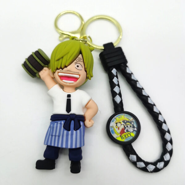 Sanji - One Piece Silicone Keychain
