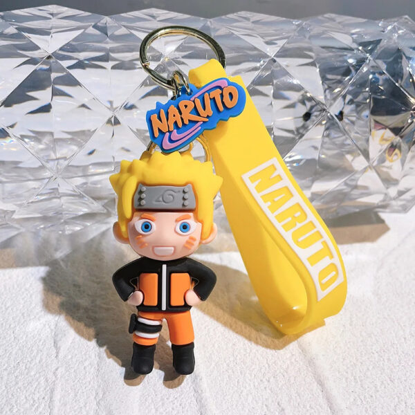 Naruto Standing - Naruto Silicone Keychain