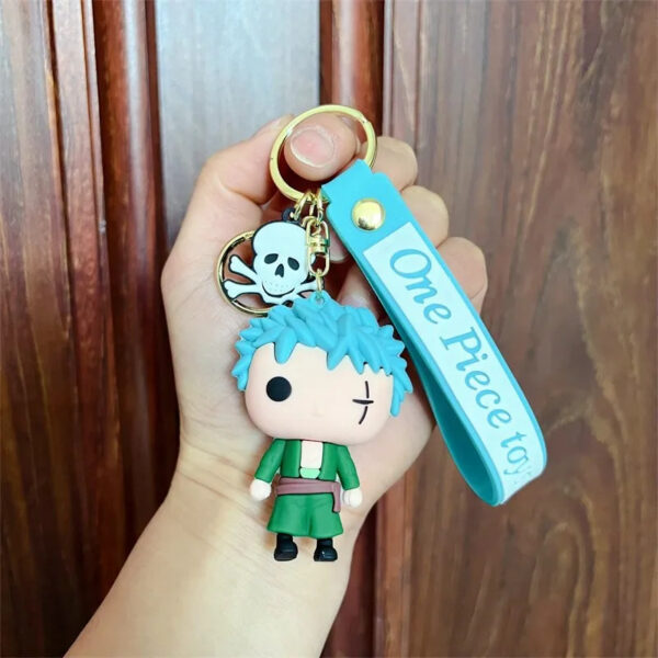 Zoro - One piece Silicone Keychain