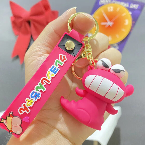Waniyama-san - Shinchan Silicone Keychain