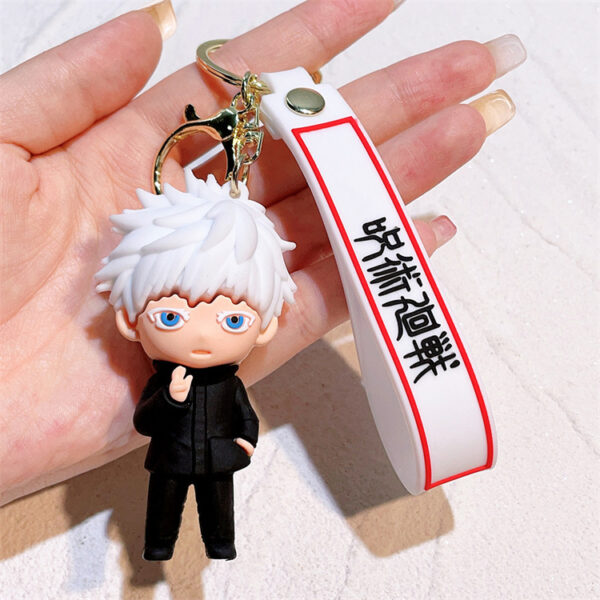 Gojo JJk Silicone Keychain