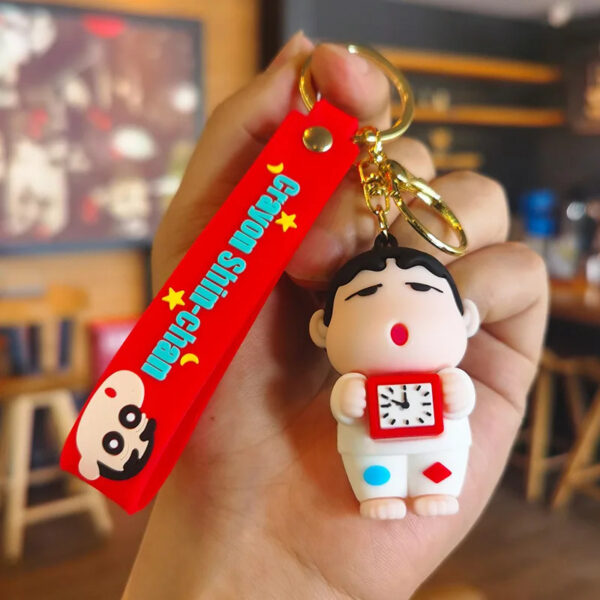 Shinchan Clock - Shinchan Silicone Keychain