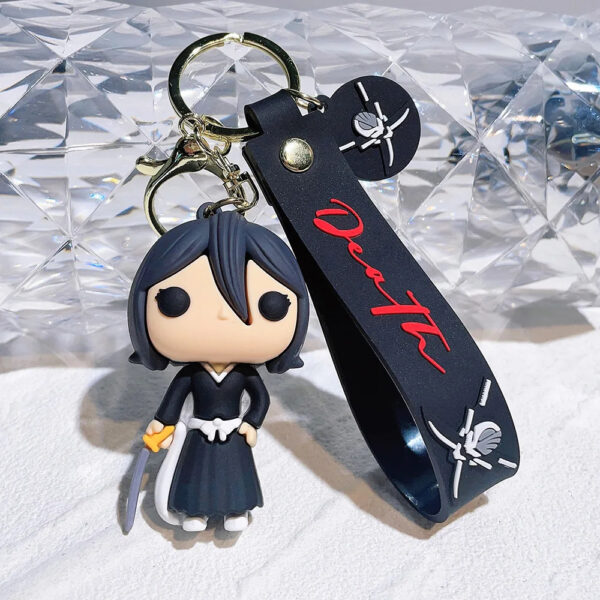 Rukia - Bleach Silicon Keychain