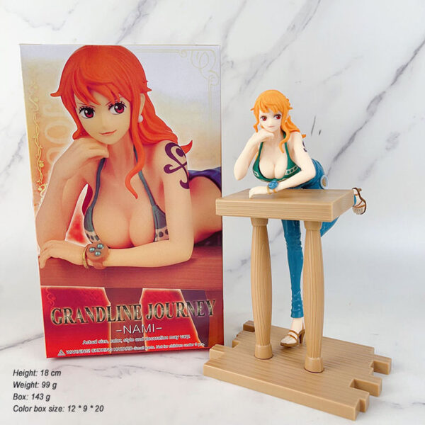 Nami Seating - 17 CM One Piece Anime Figure