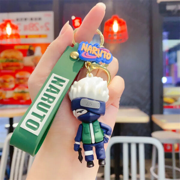 Kakashi - Naruto Silincone Keychain