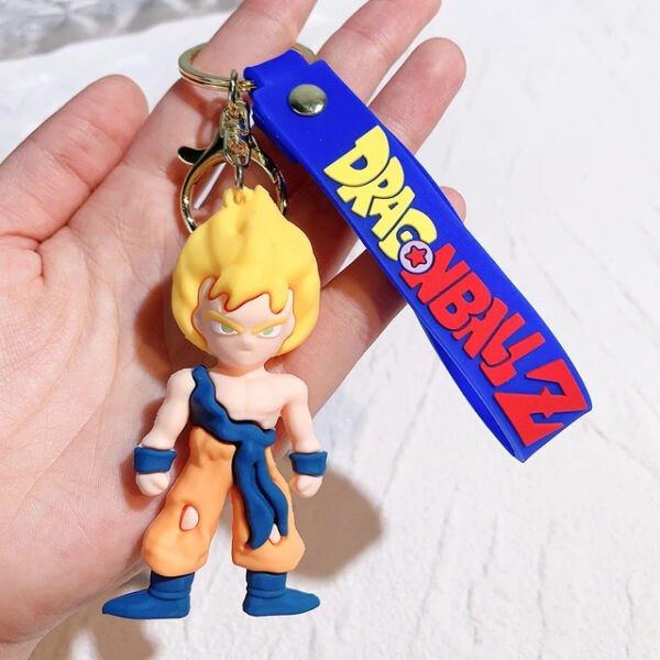 Goku Super Saiyan - DBZ Silicone Keychain