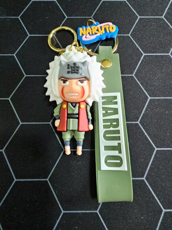 Jiraya Naruto Silicone Keychain