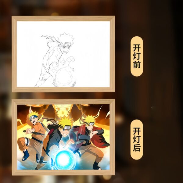 Naruto Frame LED Lamp