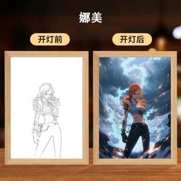 Nami One Piece LED Lamp