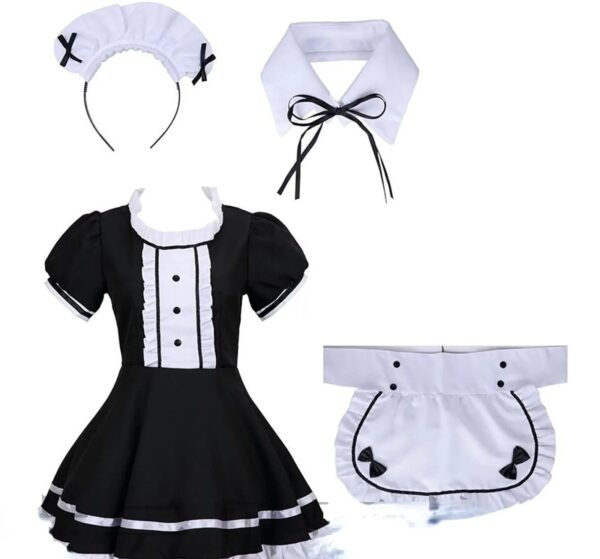 Anime Waitress Dress Set