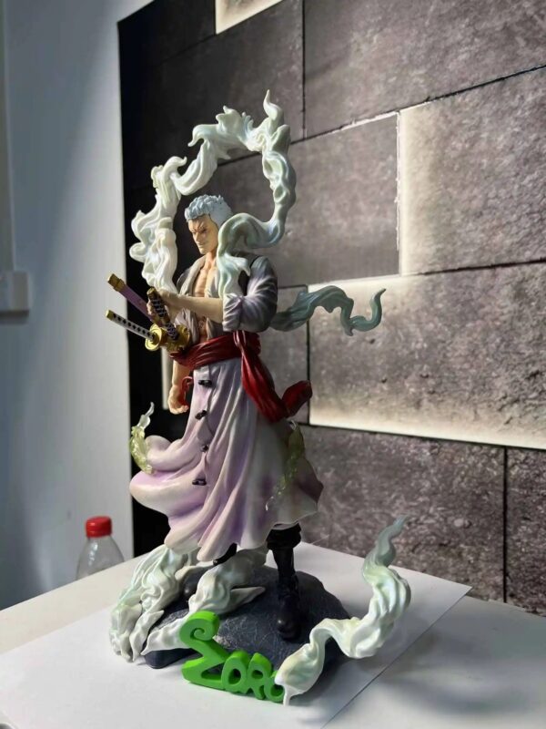 Gear 5 White Zoro Anime Figure – Limited Edition Collectible